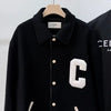 CELINE ウールテディベースボールバスティジャケットフルパッケージ 152838044 [P]