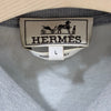 Hermes Mini Leather Patch Gray Bomber Jacket 152840699 [P]