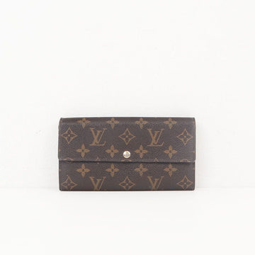 Louis Vuitton Monogram Sarah Wallet Flap Long Wallet M61734 152842057