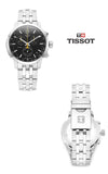 TISSOT PRC Chronograph Herren Metallarmbanduhr 150634215 [P]