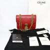 CELINE レッドゴールドCロゴチェーンショルダーバッグスモール 152867153 [P]