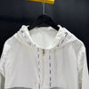 MONCLER Big Logo Windbreaker Hooded Jacket Weiß 152869889 [P]