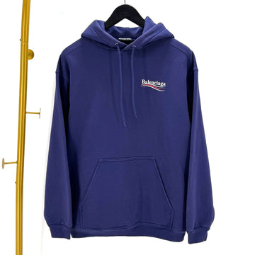 BALENCIAGA Wave-Logo Langarm-Hoodie T-Shirt 152869940