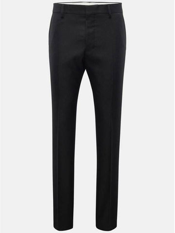 AMI Tapered Fit Wool Pants HTR004 279 001 133032255