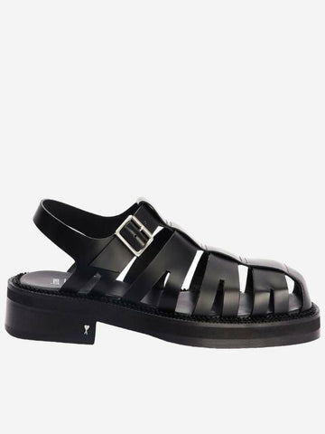 AMI Leder Fischer Sandalen 001 133032636