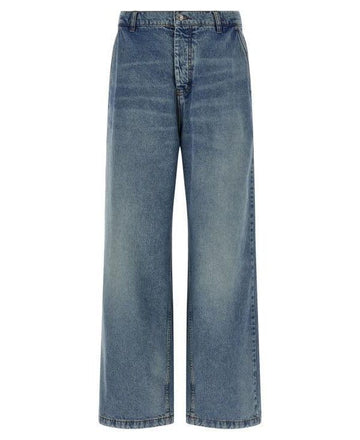 AMI Baumwollweite Jeans HTR821 DE0046 480 151054718