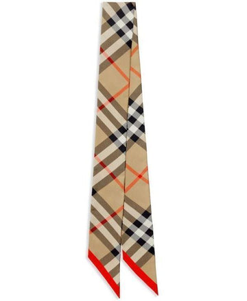 BURBERRY Skinny Check Seidenschal 8088136 151054808