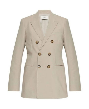 AMI Woll-Doppelbreasted-Jacke 25FW 151054926