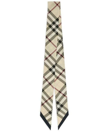 Burberry Skinny Check Silk Scarf 151055268