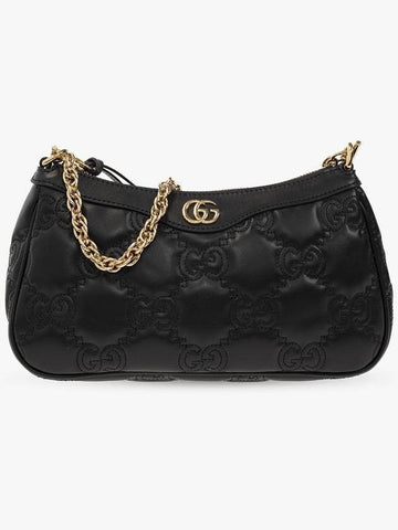 GUCCI GG Matelassé Leder Handtasche Schwarz 735049 UM8HG 1046 151058564