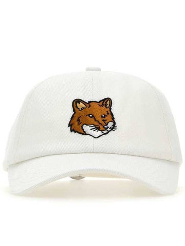 Maison Kitsune Large Fox Head 6P Cap Embroidery 6 Panels MM06103WW0096 P100 151061612