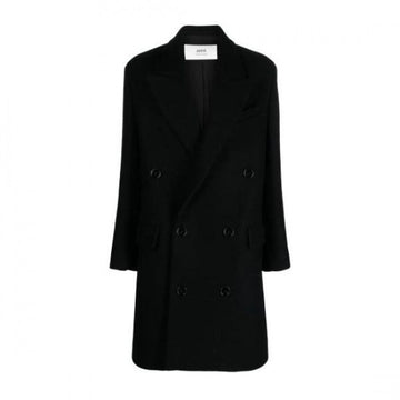 AMI ダブルウールコート 152200442