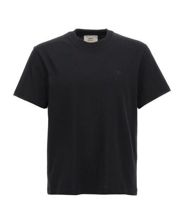 AMI コットンエンボスドTシャツUTS027726001 152200669