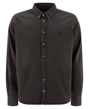 AMI Button-Down-Hemd USH060 CO0149 001 152200688