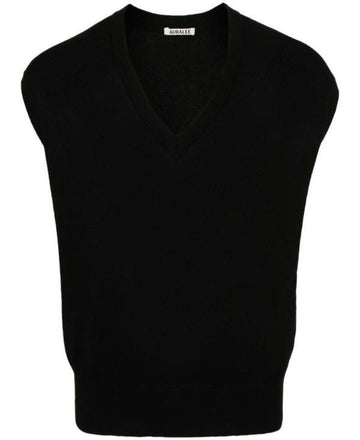 AURALEE Superfeine Kaschmir-Seidenstrickweste 152201925