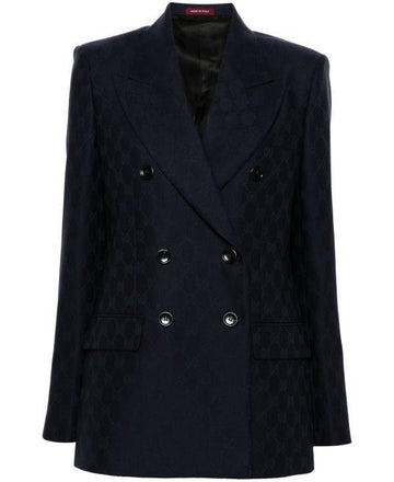 Gucci Double Breasted GG Wool Jacket 797063 ZAKF8 4330 152203270