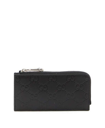 Gucci GG Emblem Card Case 850185 AAFDV 1000 152203473