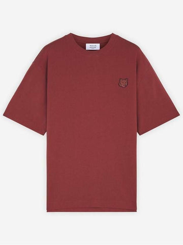 MAISON KITSUNE Oversized T-Shirt mit Bold Fox Head Patch 133042882