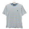 Weekend MaxMara Weekend Logo VENACO Stripe Short Sleeve T-shirt Sky Ecru 152876322 [P]