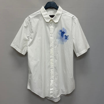 LOUIS VUITTON プリンティド ショートスリーブ コットンシャツ ( 105 ) 152885262