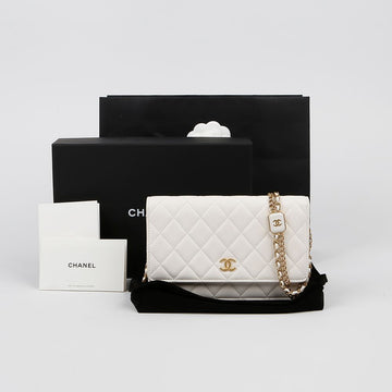 CHANEL Double Strap WOC Shoulder Crossbody Bag AP2923 152537450