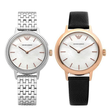 ARMANI Interchangeable Damen-Metalluhr mit Perlmutt - AR80020 144731187 [P]