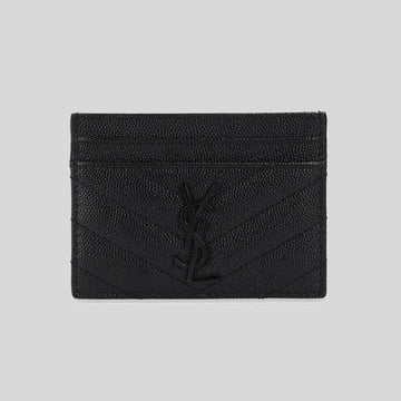 SAINT LAURENT マトラッセ カードケース ブラック 423291 BOW08 1000 152888361