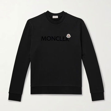 MONCLER Langarm T-Shirt Schwarz 8D00009 89AYY 999 152888428