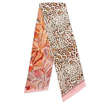 SALVATORE FERRAGAMO Leopardensilk-Schal 33189397