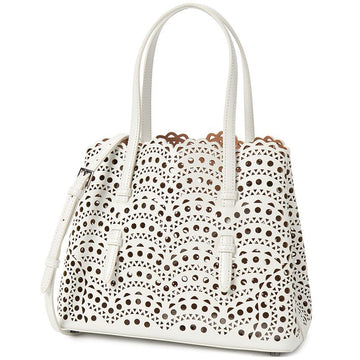 Alaia 26SS Mina 25 Women's Tote Bag AA1S06725C0A44 010 152890306