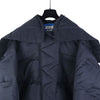 Alexander McQueen Oversized Puffer High Neck Short Padding Jacket Navy 36704 152891975 [P]