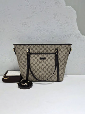 Gucci Logo Jacquard Shoulder Bag 388929 152892609