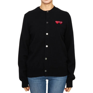 Comme Des Garcons Double Patch Cardigan AX N057 051 1 Loose Fit (Unisex) 152900724 [P]