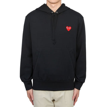 Comme Des Garcons Limited Edition Red Patch Men's Hoodie 26FW AX T174 051 1 152900727 [P]