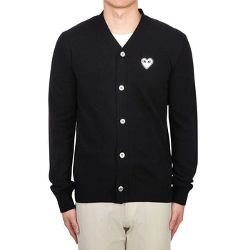 COMME DES GARCONS [Limitierte Auflage/30 Stück] 26FW Weißes Wappen Cardigan AX N062 051 1 (Unisex) 152900732 [P]