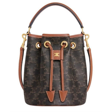 CELINE クライアント トリオンフ キャンバス バッグ タン 121672CAS_04LU 152903762