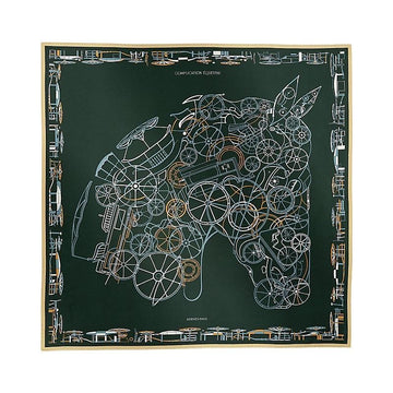 Hermes Complication Equestre 90 Silk Scarf H004148S 01 152920224