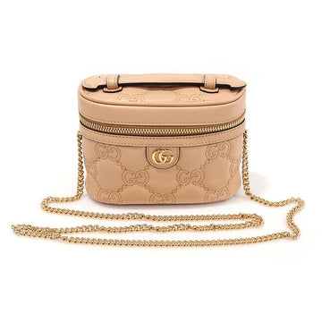 Gucci Rose Beige GG Matelassé Double G Mini Top Handle 2WAY 723770 152921280