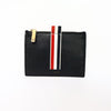 THOM BROWNE Pebble Schwarz Mini-Clutch / Geldbörse 152921511 [P]