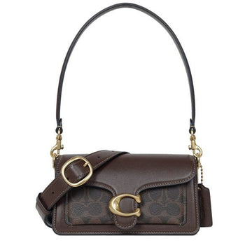 COACH 25FW Maple Tabby 20 Signature Canvas Schultertasche 152924110