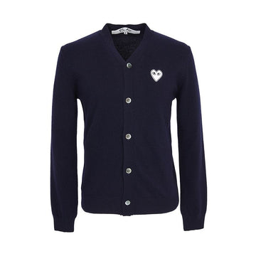 Comme Des Garcons 26FW White Patch Cardigan AX N062 051 2 (Unisex) 152925947 [P]