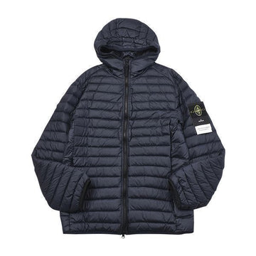Stone Island Lightweight Hooded Duck Down Jacket Navy 152747585