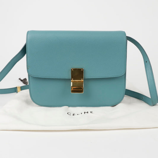 CELINE クラシックボックスミディアムショルダークロスバッグ 152876095 [P]