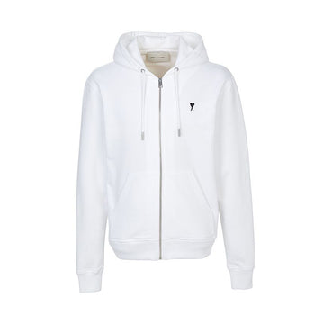 AMI Men's Hooded Zip-Up 152928091