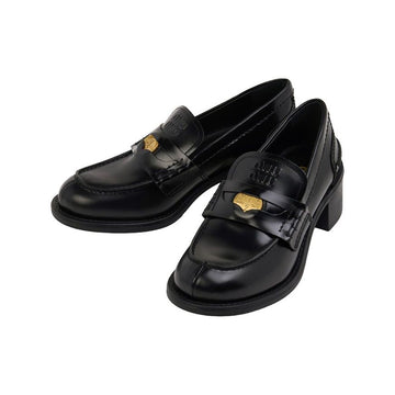 Miu Miu Brushed Leather Loafers 152929281