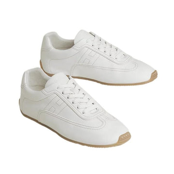 HERMES スニーカー レディース運動靴 ブラン H261009Z 90380 152929336