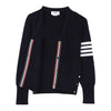 THOM BROWNE Wool 4-Gauge V-Neck Cardigan 152929421 [P]