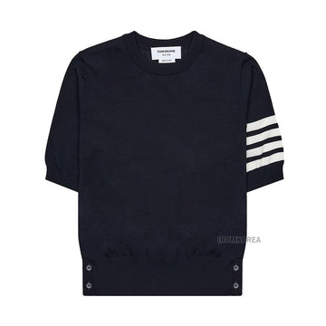 Thom Browne Womens Merino Wool 4-Bar Knit 152929431