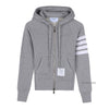 Thom Browne Women's Loopback 4-Bar Hoodie Zip-Up 152929436 [P]