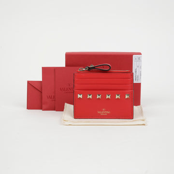 VALENTINO Kardentasche mit Rockstuds 152752466